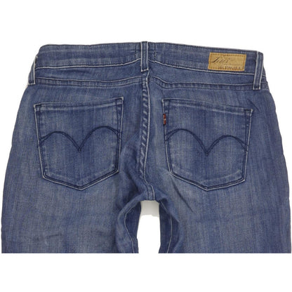 Levi's Demi Curve Women Blue Skinny Slim Stretch Jeans W28 L34