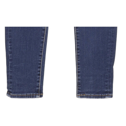 Levi's 710 Super Women Blue Skinny Slim Stretch Jeans W28 L31