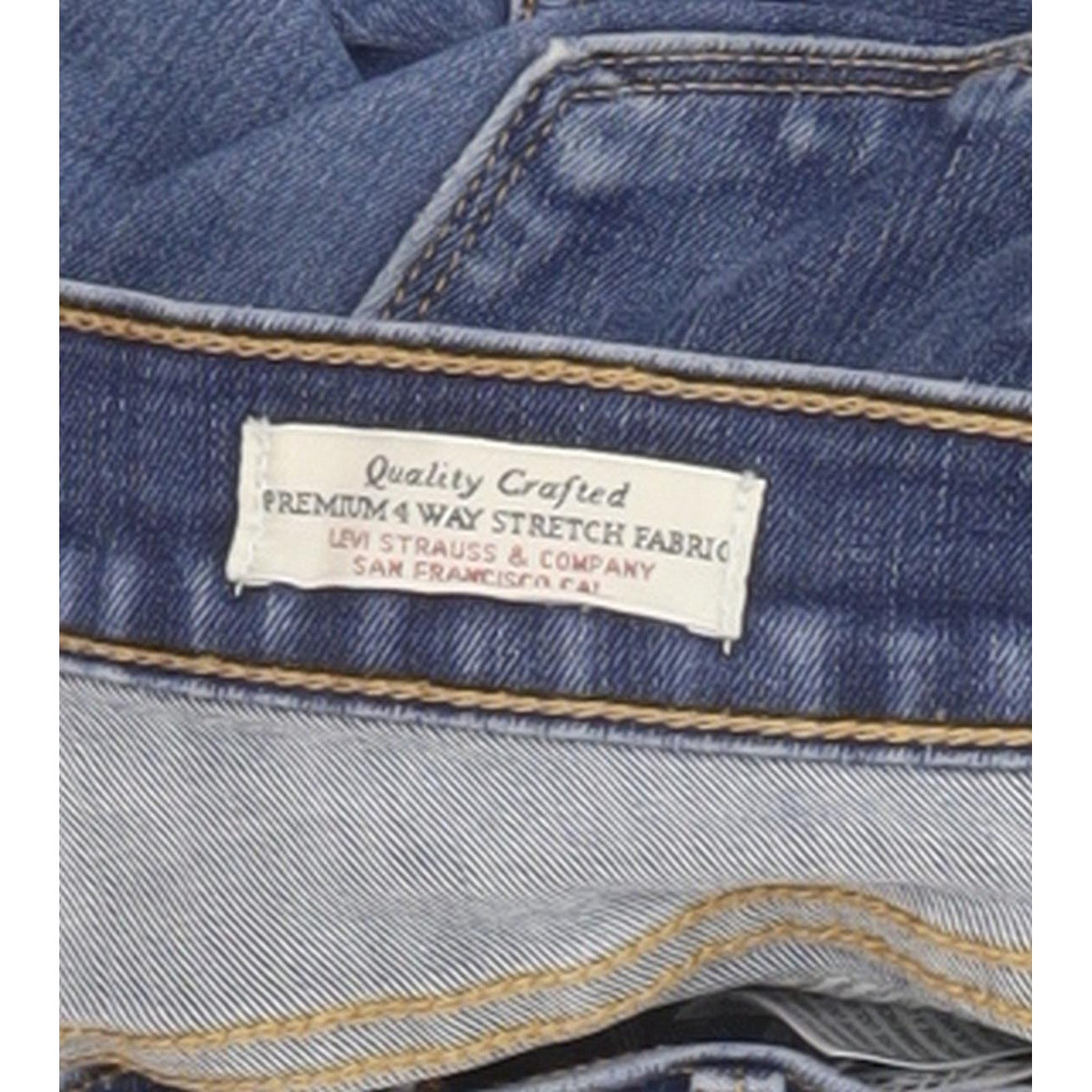 Levi's 710 Super Women Blue Skinny Slim Stretch Jeans W28 L31