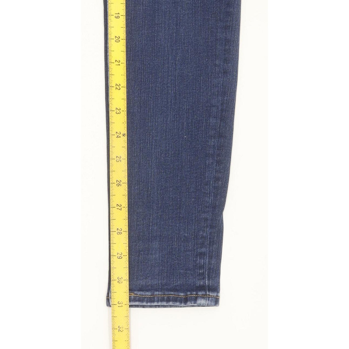 Levi's 710 Super Women Blue Skinny Slim Stretch Jeans W28 L31