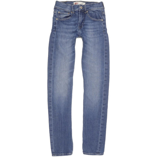 Levi's 519 Kids Blue Skinny Slim Stretch Jeans W24 L29