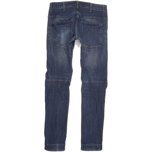 G-Star 5620 3D Men Blue Skinny Slim Stretch Jeans W30 L30