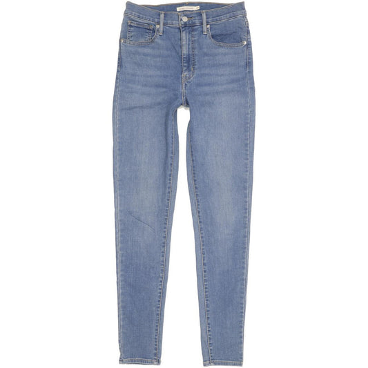 Levi's Mile Blue Skinny Slim Stretch Jeans High Waisted W29 L30