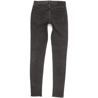 Levi's 710 Super Women Charcoal Skinny Slim Stretch Jeans W26 L29