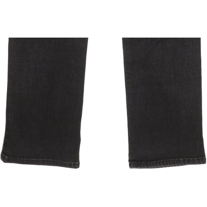 Levi's 724 Black Straight Slim Stretch Jeans High Waisted W30 L31