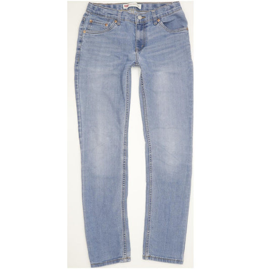 Levi's 512 Kids Blue Tapered Slim Stretch Jeans W26 L30