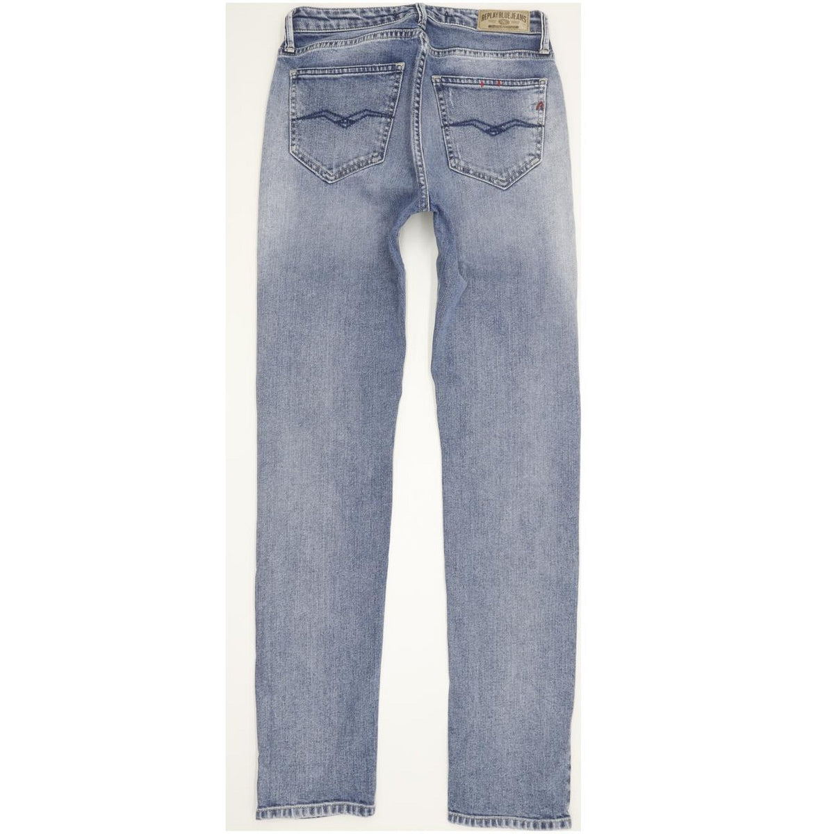 Replay Jacksy Women Blue Skinny Slim Stretch Jeans W25 L30