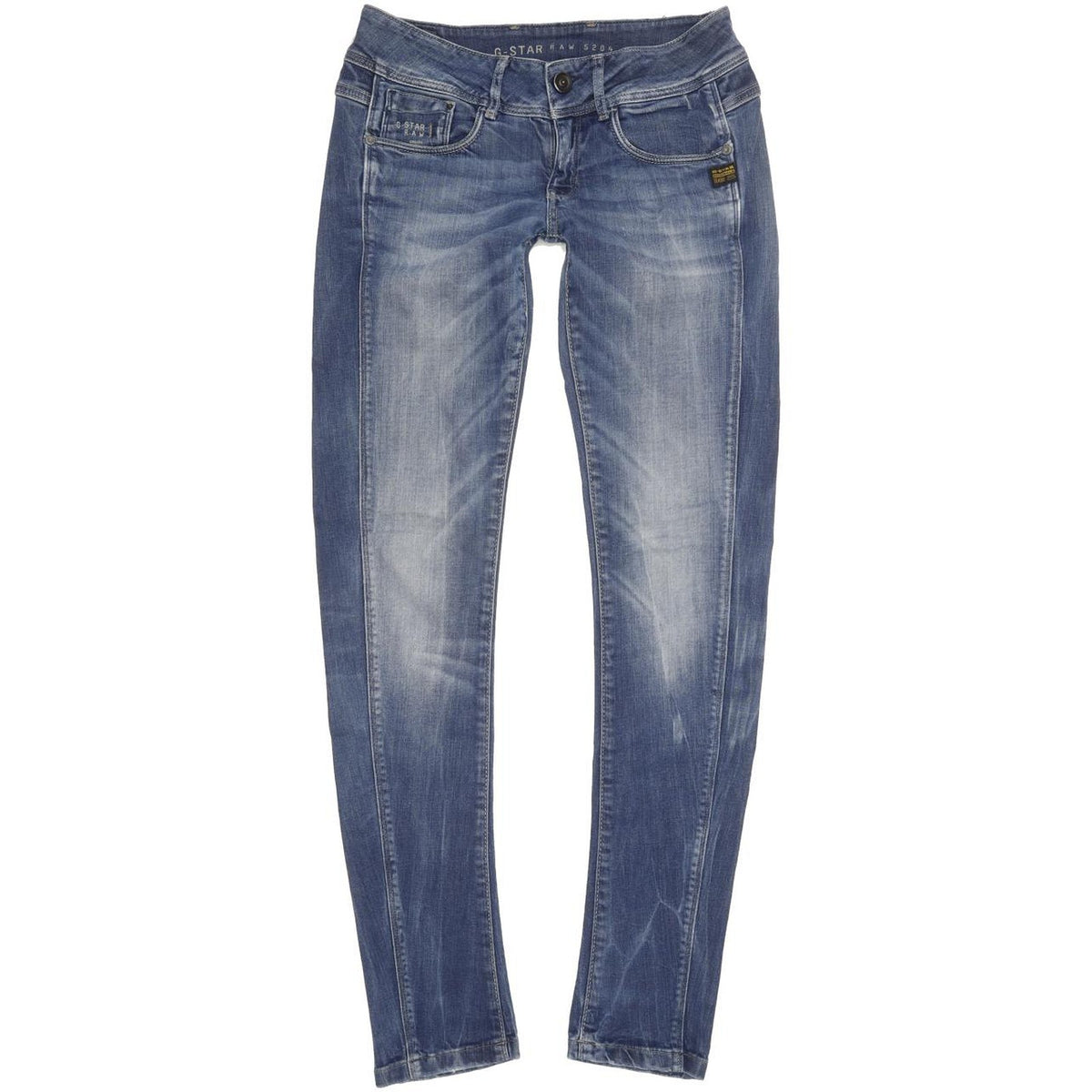 G-Star 5204 Women Blue Skinny Slim Stretch Jeans W25 L32