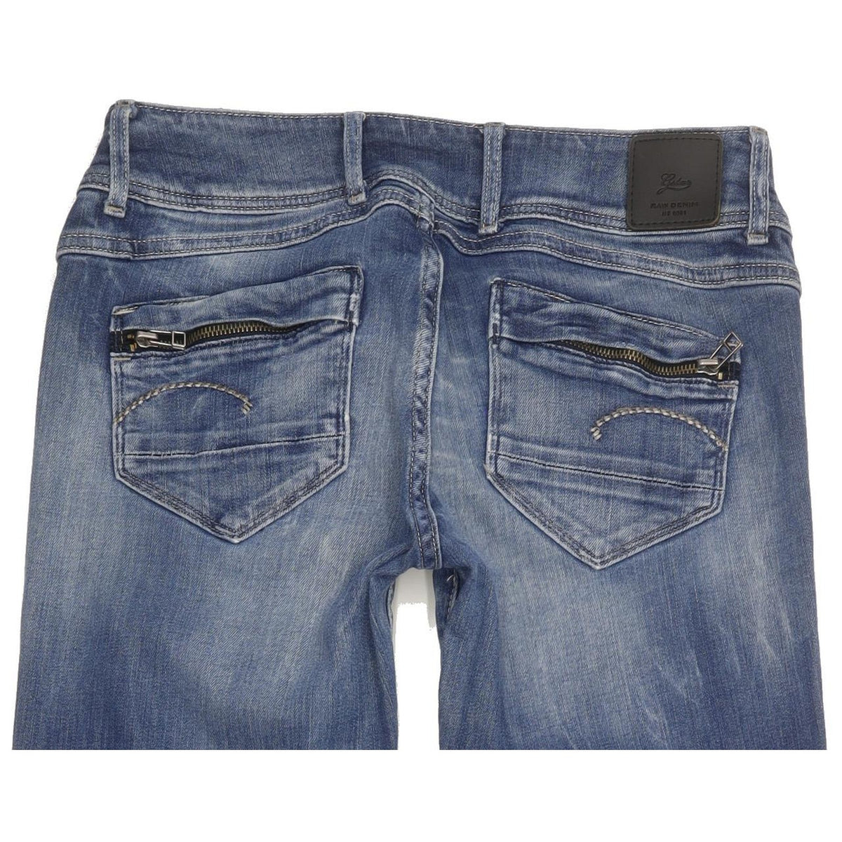 G-Star 5204 Women Blue Skinny Slim Stretch Jeans W25 L32