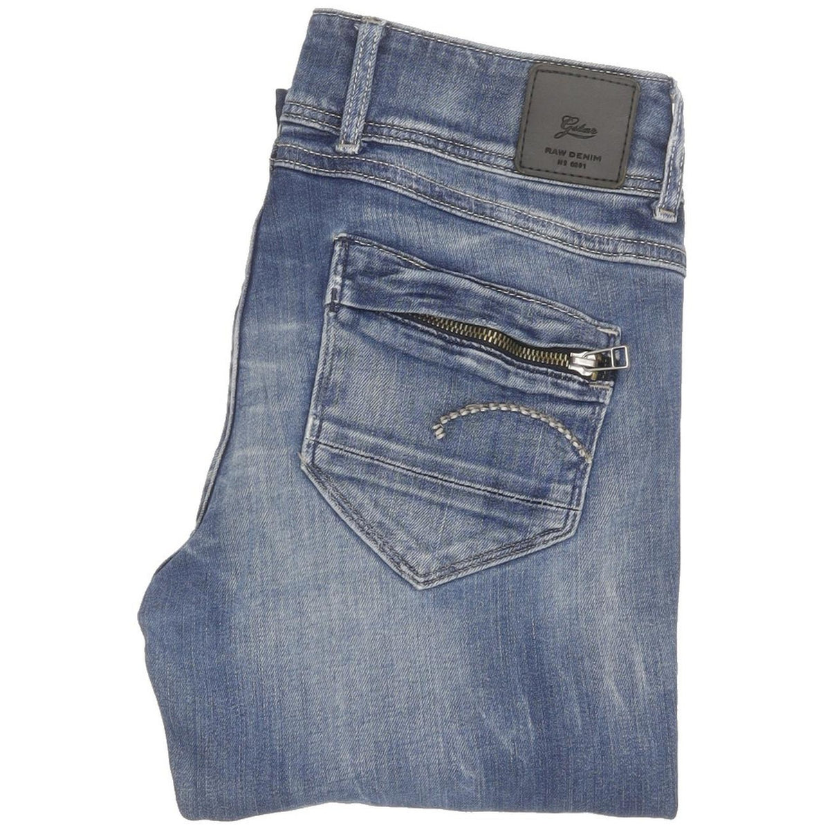 G-Star 5204 Women Blue Skinny Slim Stretch Jeans W25 L32
