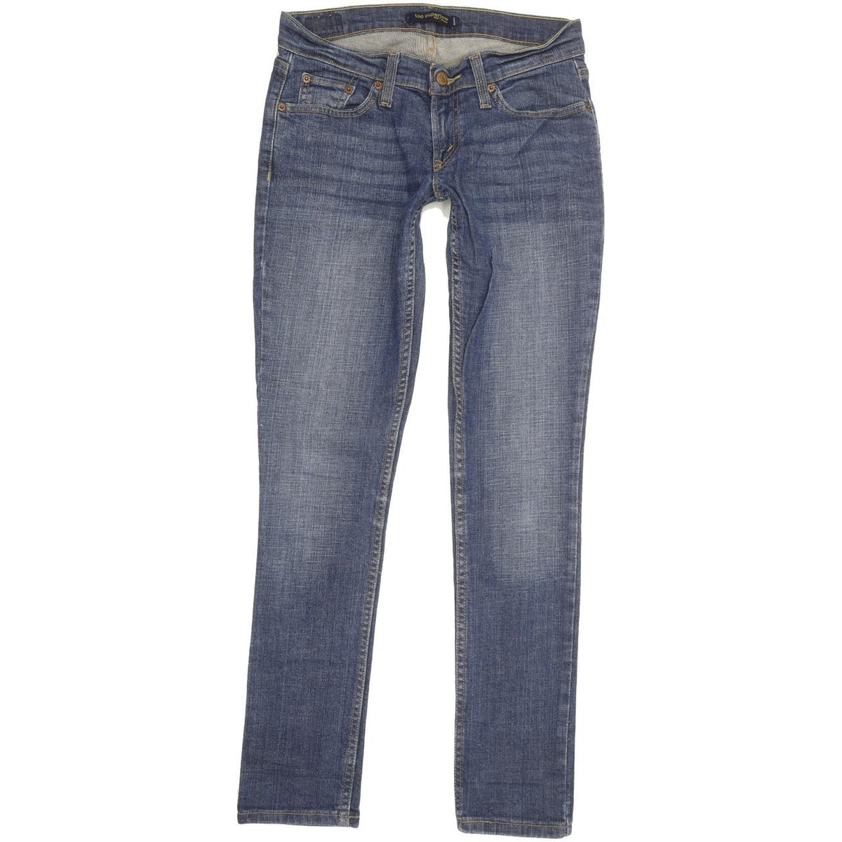 Levi's 524 Women Blue Skinny Slim Stretch Jeans W26 L29