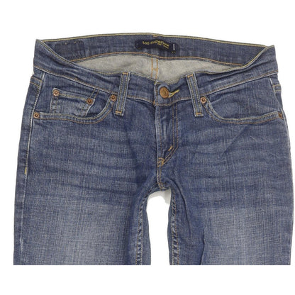 Levi's 524 Women Blue Skinny Slim Stretch Jeans W26 L29