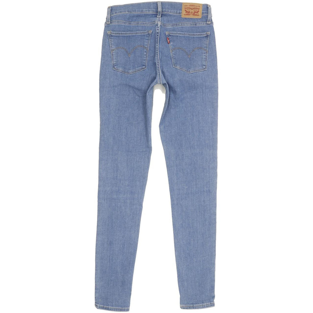 Levi's 710 Super Women Blue Skinny Slim Stretch Jeans W27 L30