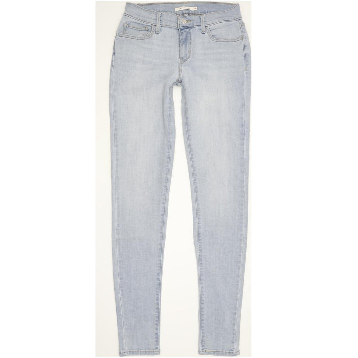 Levi's 710 Super Women Blue Skinny Slim Stretch Jeans W28 L31