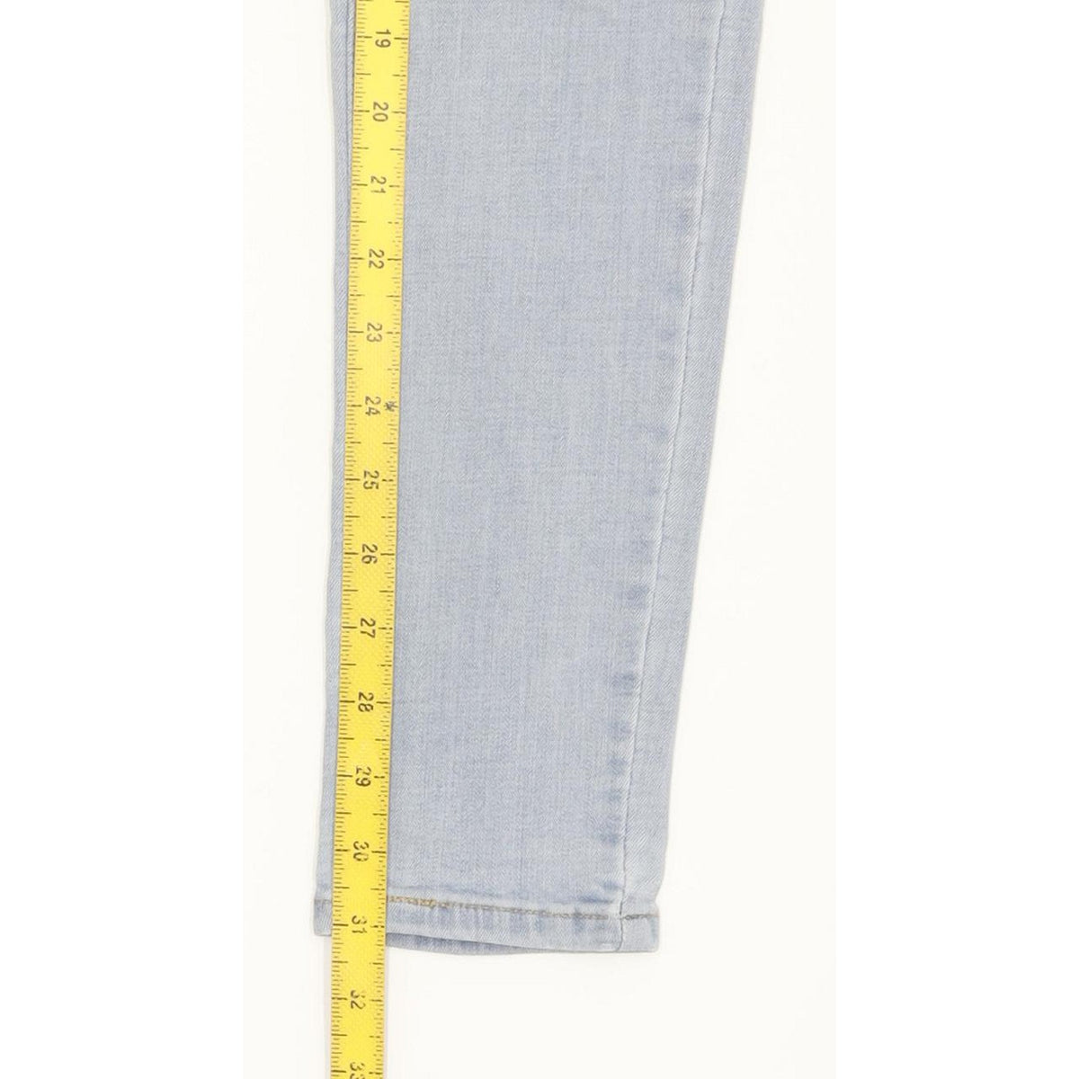 Levi's 710 Super Women Blue Skinny Slim Stretch Jeans W28 L31