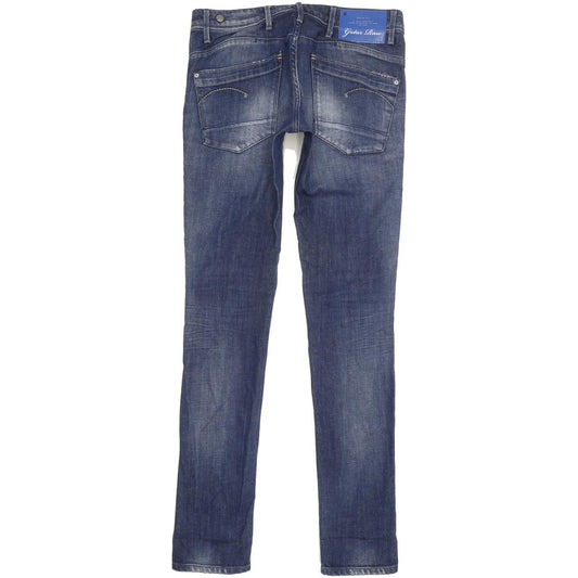 G-Star Low T Women Blue Tapered Slim Stretch Jeans W28 L34