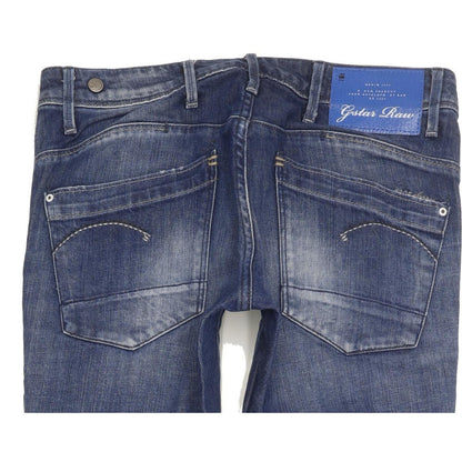 G-Star Low T Women Blue Tapered Slim Stretch Jeans W28 L34