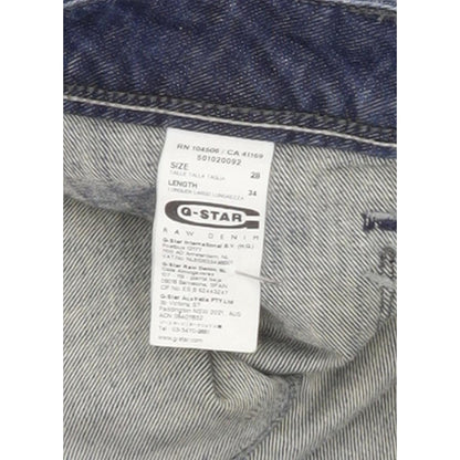 G-Star Low T Women Blue Tapered Slim Stretch Jeans W28 L34