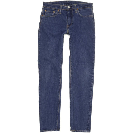 Levi's 502 Men Blue Tapered Regular Stretch Jeans W29 L29
