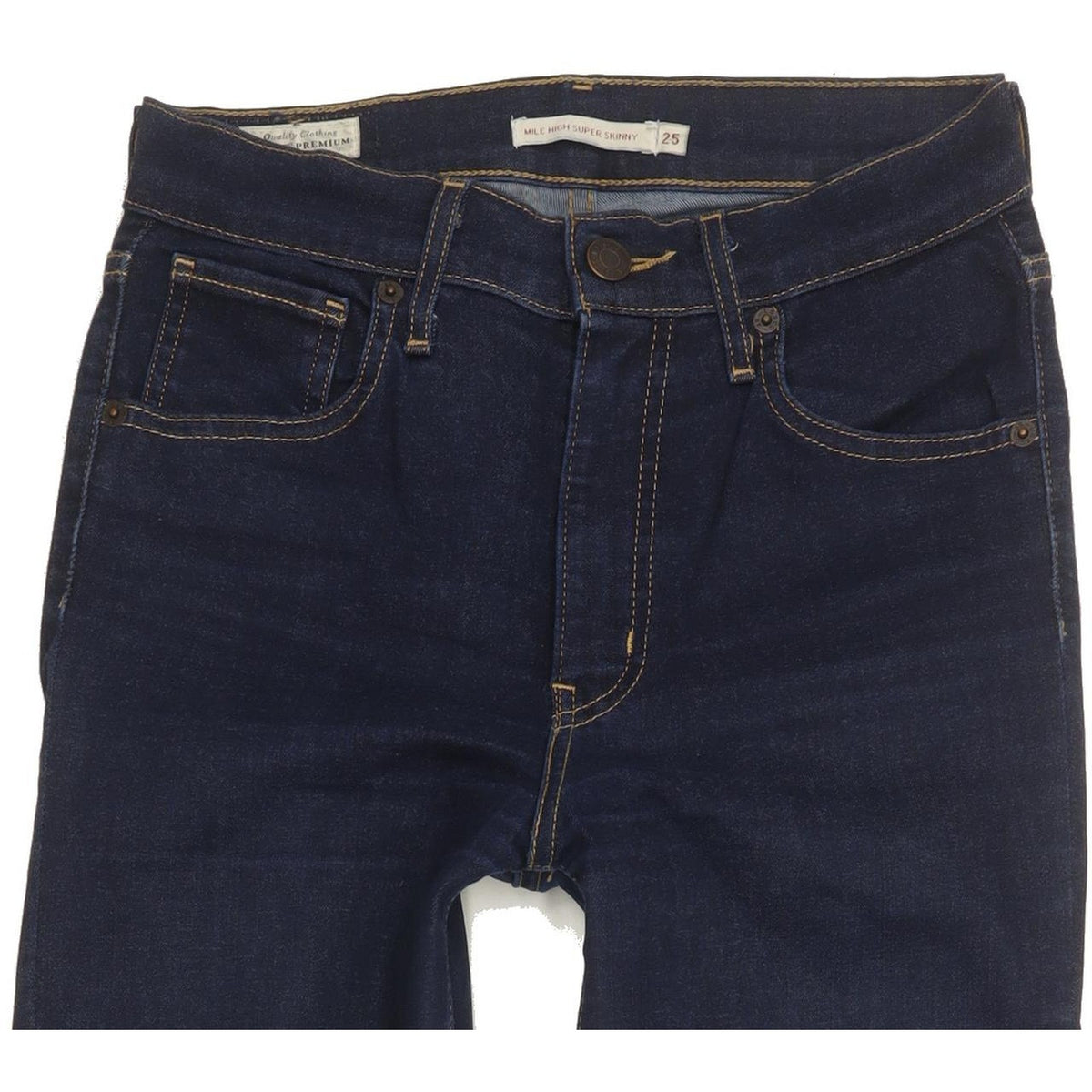 Levi's Mile Women Blue Skinny Slim Stretch Jeans W25 L28