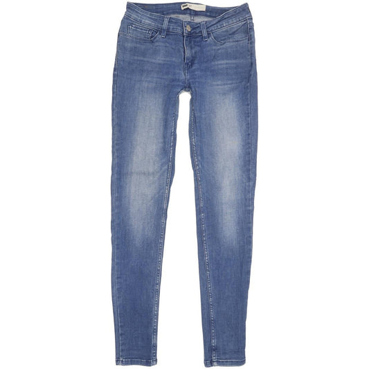 Levi's Women Blue Skinny Slim Stretch Jeans W27 L30