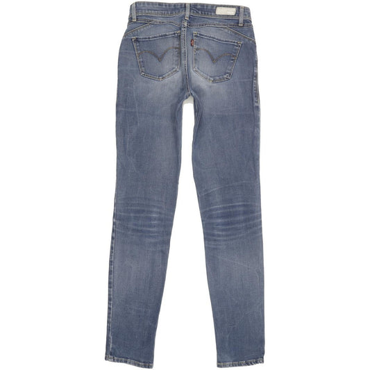Levi's Women Blue Skinny Slim Stretch Jeans W26 L30