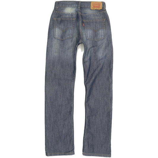 Levi's 514 Kids Blue Straight Slim Jeans W25 L27