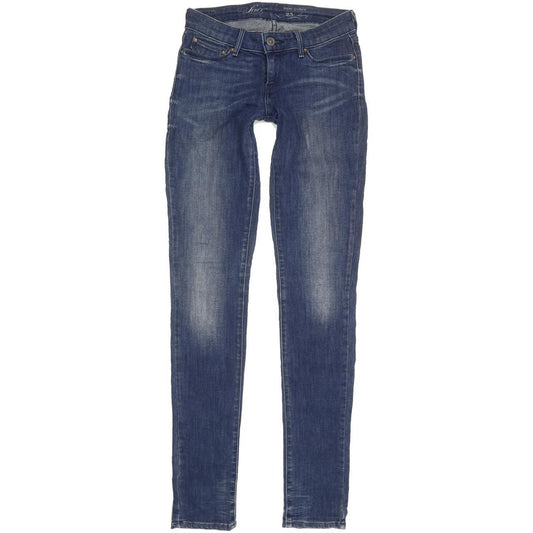 Levi's Demi Curve Women Blue Skinny Slim Stretch Jeans W25 L34