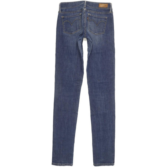 Levi's Slight Curve Women Blue Skinny Slim Stretch Jeans W26 L33