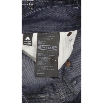 G-Star Attacc Women Blue Straight Slim Stretch Jeans W30 L32