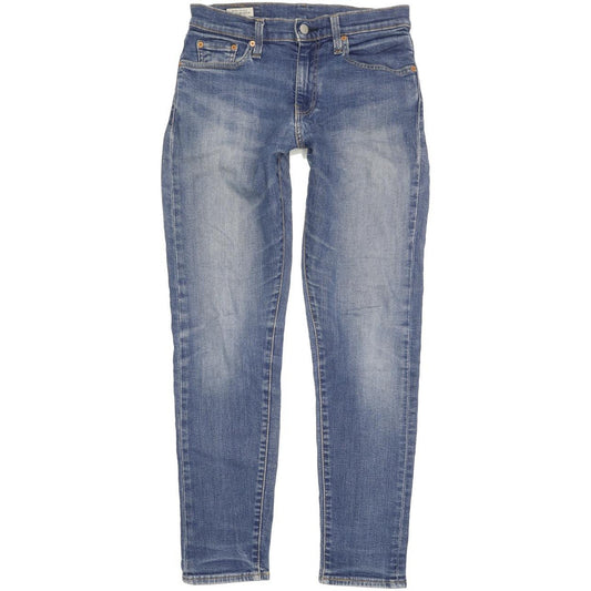 Levi's 512 Men Blue Tapered Slim Stretch Jeans W29 L30