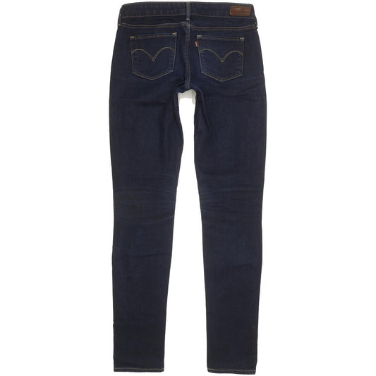 Levi's Slight Curve Women Blue Skinny Slim Stretch Jeans W27 L32