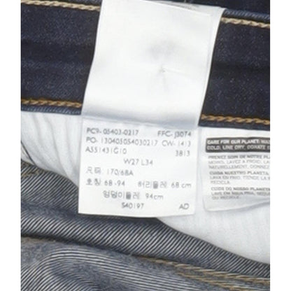 Levi's Slight Curve Women Blue Skinny Slim Stretch Jeans W27 L32