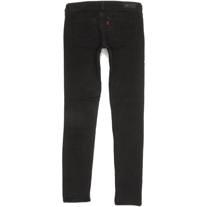 Levi's Women Black Skinny Slim Jeans W28 L31