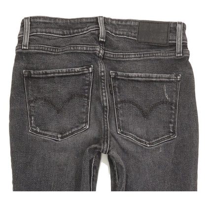 Levi's 721 Women Charcoal Skinny Slim Stretch Jeans W26 L29