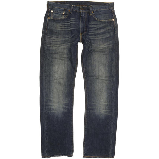 Levi's 505 Men Blue Straight Regular Jeans W33 L31
