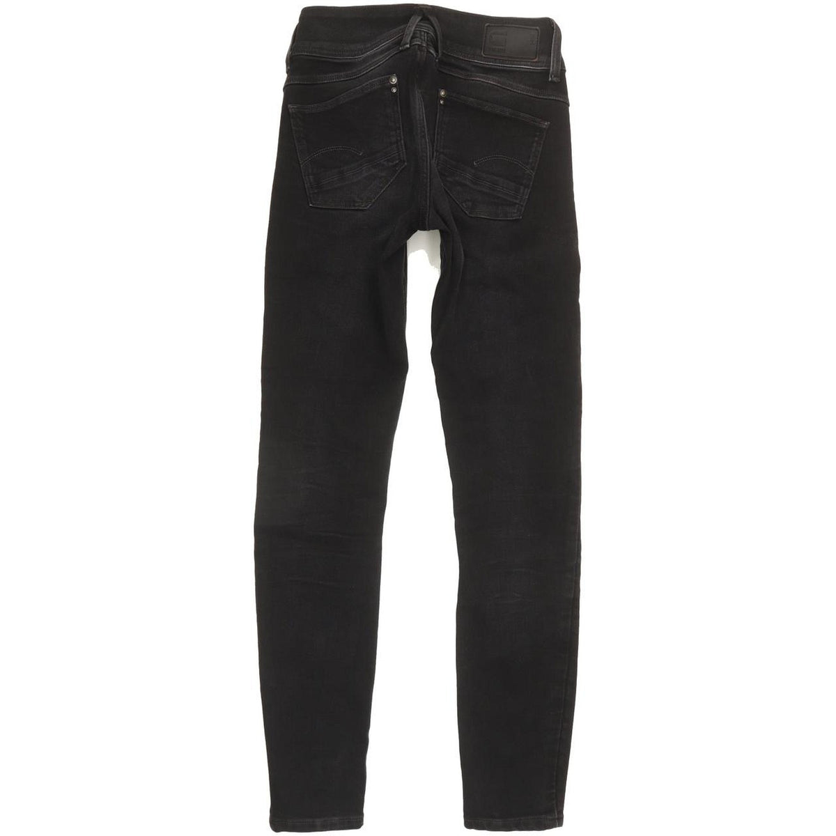G-Star Lynn Mid Women Black Skinny Slim Stretch Jeans W23 L28