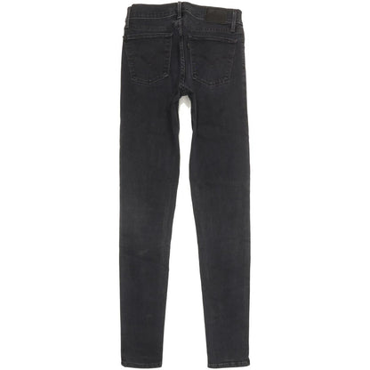Levi's 710 Super Women Charcoal Skinny Slim Stretch Jeans W27 L30