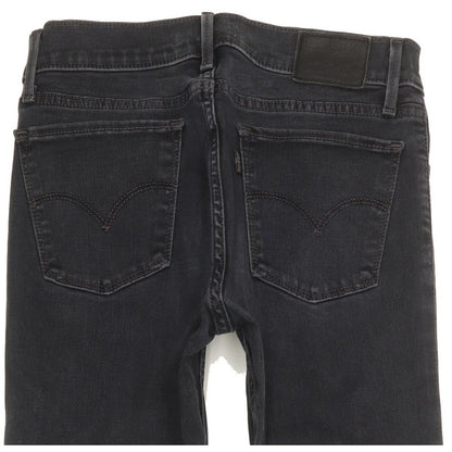 Levi's 710 Super Women Charcoal Skinny Slim Stretch Jeans W27 L30