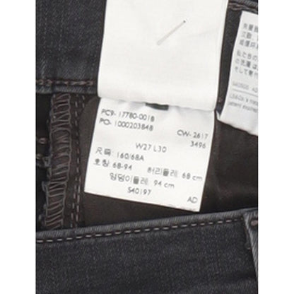 Levi's 710 Super Women Charcoal Skinny Slim Stretch Jeans W27 L30