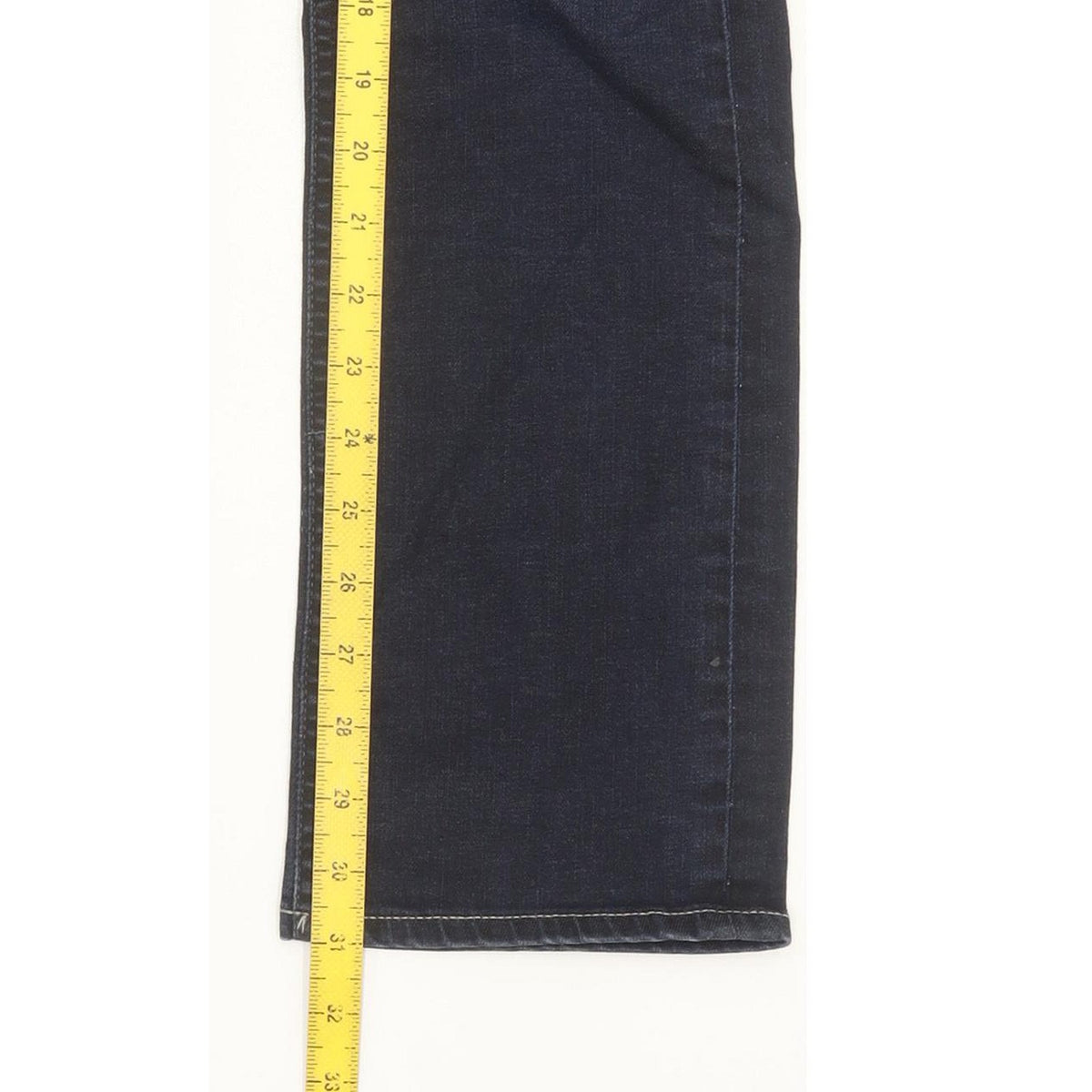 G-Star Lynn Women Blue Straight Slim Stretch Jeans W28 L31