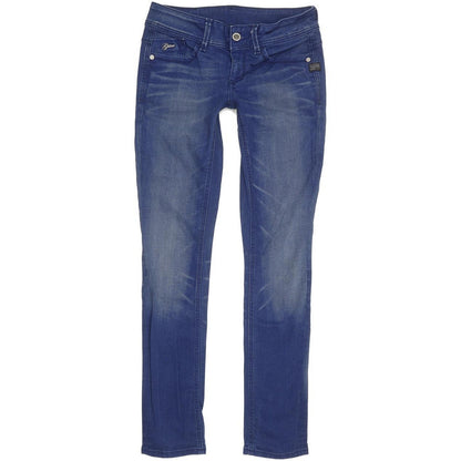 G-Star Lynn Women Blue Skinny Slim Stretch Jeans W29 L32