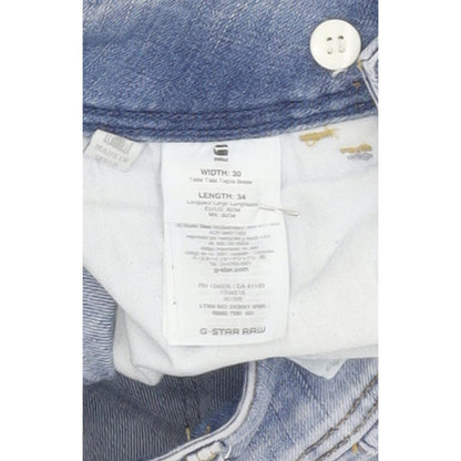 G-Star Lynn Mid Women Blue Skinny Slim Stretch Jeans W30 L34