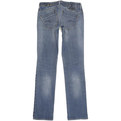 G-Star Midge Women Blue Straight Slim Stretch Jeans W29 L33