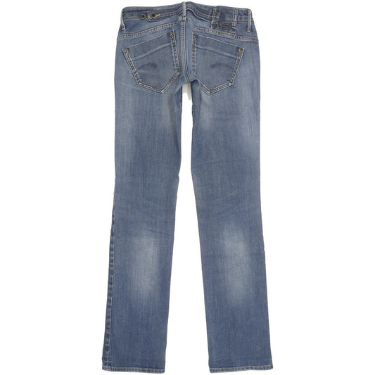 G-Star Midge Women Blue Straight Slim Stretch Jeans W29 L33