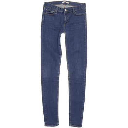 Levi's 710 Super Women Blue Skinny Slim Stretch Jeans W29 L32
