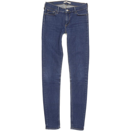 Levi's 710 Super Women Blue Skinny Slim Stretch Jeans W29 L32