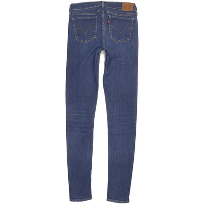 Levi's 710 Super Women Blue Skinny Slim Stretch Jeans W29 L32