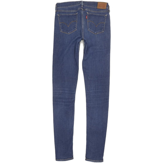 Levi's 710 Super Women Blue Skinny Slim Stretch Jeans W29 L32