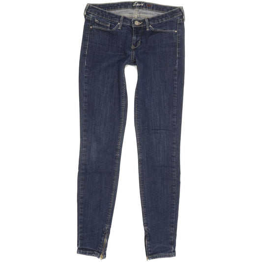 Levi's Zip Ankle Women Blue Skinny Slim Stretch Jeans W28 L32